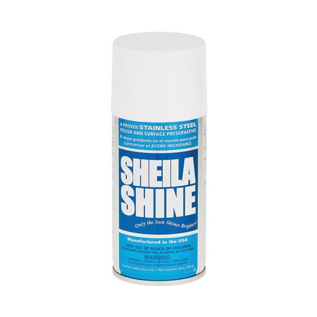 SHEILA SHINE Stainless Steel Cleaner and Polish, 10 oz Aerosol Spray SSI1EA
